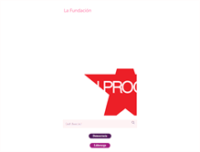 Tablet Screenshot of fundacionprogresa.cl