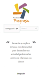 Mobile Screenshot of fundacionprogresa.org